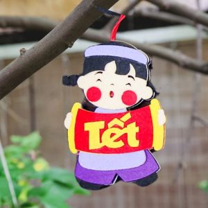 Móc Treo Trang Trí Ngày Tết "SỰ đến chua cay hoá ngọt bùi"
